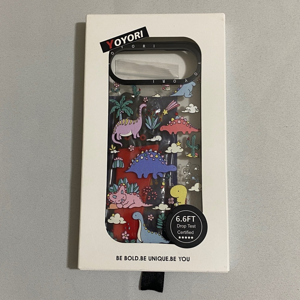 iPhone 17 AIR--Phone Case by YOYORI w Dinosaur Prints